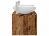 Bathroom Cabinet Set 3 pcs Old Wood 49.5 x 44.5 x 65 cm 3405705