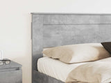 Headboard Concrete Grey Engineered wood 888128