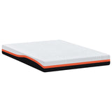 Mattress White and Grey 140 x 200 cm Gel Memory Foam 4106354