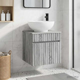 Wall-mounted Sink Vanity Grey Sonoma 49 x 44.5 x 66.5 cm 890608
