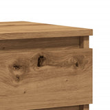 Bedside Cabinet Artisan Oak 40x35x50 cm Engineered Wood 857438