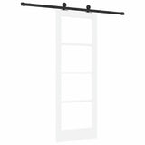 Sliding Door ORKDAL White and Black 73.5 x 198.5 cm 3331988