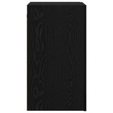 Wall TV Cabinet Wall-mounted 2 pcs Black Oak 30.5 x 30 x 60 cm 875070