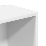 Bookcase White 31x24x102 cm Engineered Wood 860337