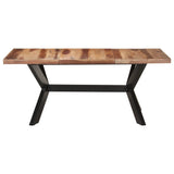 Dining Table 180x90x75 cm Solid Wood with Honey Finish 321548