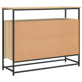 Sideboard Sonoma Oak 100x35x80 cm Engineered Wood 835540