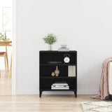 Sideboard Black Oak 57 x 35 x 70 cm Engineered Wood 862592