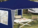 Pop-up Party Tent 288 x 288 x 245 cm Blue Oxford Fabric 42019758