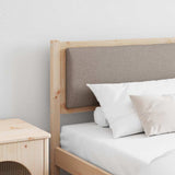 Headboard Other Brown 200 cm Solid pine wood 878937