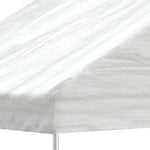 Gazebo with Roof White 11.15x4.08x3.22 m Polyethylene 3155513