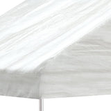 Gazebo with Roof White 11.15x4.08x3.22 m Polyethylene 3155513