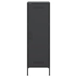 Highboard Black 36x39x113 cm Steel 843006