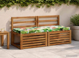 2-Piece Bench Cushions SOEST 2 pcs 100% Polyester Multicolour 949755