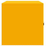 Storage Cabinet Mustard Yellow 80 x 40 x 40 cm Steel 891673
