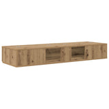 Studio Desk Artisan Oak 130 x 40 x 19.5 cm Engineered Wood 8006683