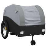 ZNTS Bike Trailer Black and Grey 45 kg Iron 94154