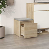 Box Drawer Sonoma Oak 40.5x40x40 cm Engineered Wood 808777
