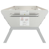 BBQ Tray Silver 118x42x30.5 cm Stainless Steel 319969