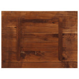 Table Top 90x70x3.8 cm Rectangular Solid Wood Reclaimed 371140