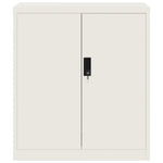 ZNTS File Cabinet White 79x40x90 cm Steel 339732