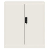 ZNTS File Cabinet White 79x40x90 cm Steel 339732