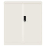 File Cabinet White 79x40x90 cm Steel 339732