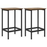 Bar Stool 2 pcs Artisan Oak 40 x 32 x 74 cm Engineered Wood 8006156