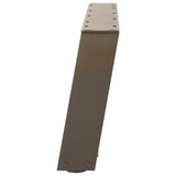 Coffee Table Legs U-Shaped 2 pcs Natural Steel 60x cm Steel 4012751