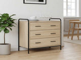 Drawer Cabinet Sonoma Oak 70 x 39.5 x 71 cm Engineered Wood 8013879