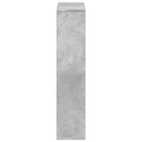 Bookcase Concrete Grey 63x20x90 cm Engineered Wood 858141