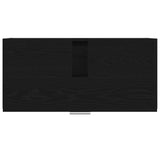Bathroom Cabinet Black Oak 78 x 37 x 59 cm Engineered wood 868832