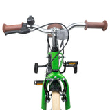 Kids Bike 12 Inches for 2-4 Years Old Green 42009501