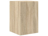 TV Cabinet Set Wall-mounted 2 pcs Sonoma Oak Engineered Wood 3408963