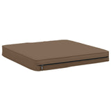 4-Piece Seat Cushions VUGHT 4 pcs 100% Polyester Taupe 946269