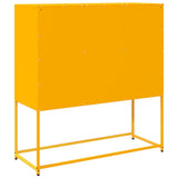 Sideboard Mustard Yellow 100.5x39x107 cm Cold-rolled Steel 853407