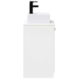 Bathroom Furniture Set White Engineered Wood 3404240