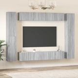 10 Piece TV Cabinet Set Grey Sonoma Engineered Wood 3120249
