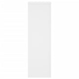 Plant Stand 2pcs White 25x25x80 cm Engineered Wood 852942