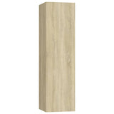 5 Piece TV Cabinet Set Sonoma Oak Engineered Wood 3079012