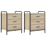 Bedside Cabinet 2 pcs Sonoma Oak 48 x 36.5 x 60 cm 8013533