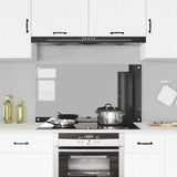 Kitchen Backsplash Dark Grey 110 x 60 cm Tempered Glass 42001312