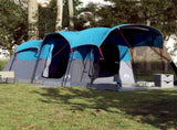 Family Tent Tunnel 8-Person Blue Waterproof 94786