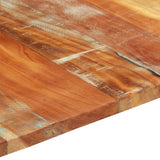 Rectangular Table Top 60x140 cm 25-27 mm Solid Reclaimed Wood 286058