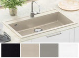 Sink Beige 795 x 505 mm Granite 42028390