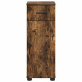 Bathroom Cabinet with Drawer Smoked Oak 30 x 35 x 80 cm 883329