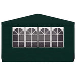 Professional Party Tent with Side Walls 4x4 m Green 90 g/m 48536