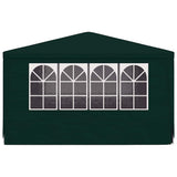 Professional Party Tent with Side Walls 4x4 m Green 90 g/m 48536