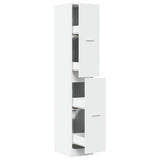 Apothecary Cabinet White 30x41x174,5 cm Engineered Wood 3309627