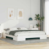 Bed Frame White 180 x 200 cm 873020