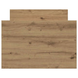 Bed Frame without Mattress Artisan Oak 100x200cm Engineered Wood 3328795